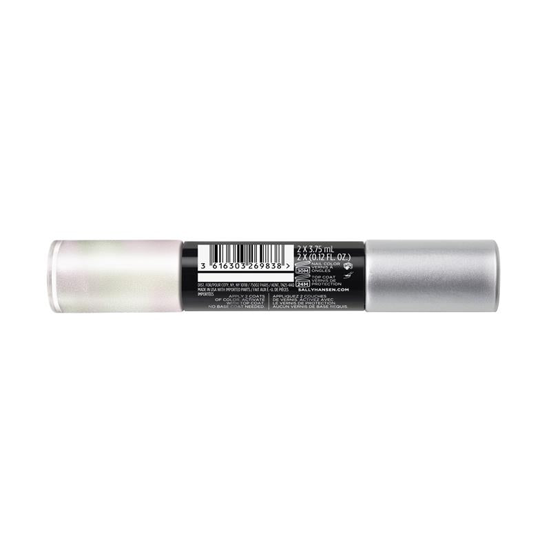 Load image into Gallery viewer, Sally Hansen Miracle Gel Dual Ended Nail Polish Twinkle Whites 7ml
