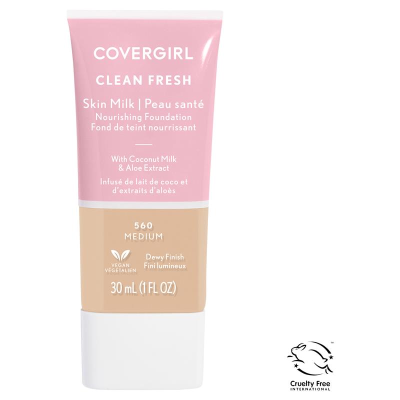 Load image into Gallery viewer, Covergirl Clean Fresh Skin Milk Foundation Medium 560 30ml
