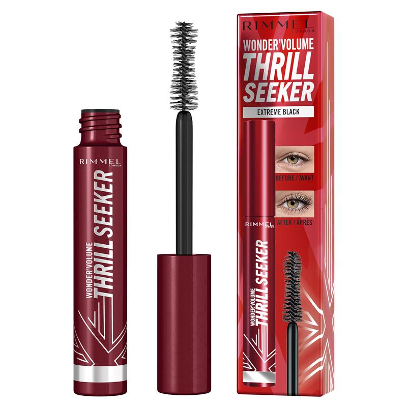 Load image into Gallery viewer, Rimmel Wonder Volume Thrill Seeker Mascara Black 8ml
