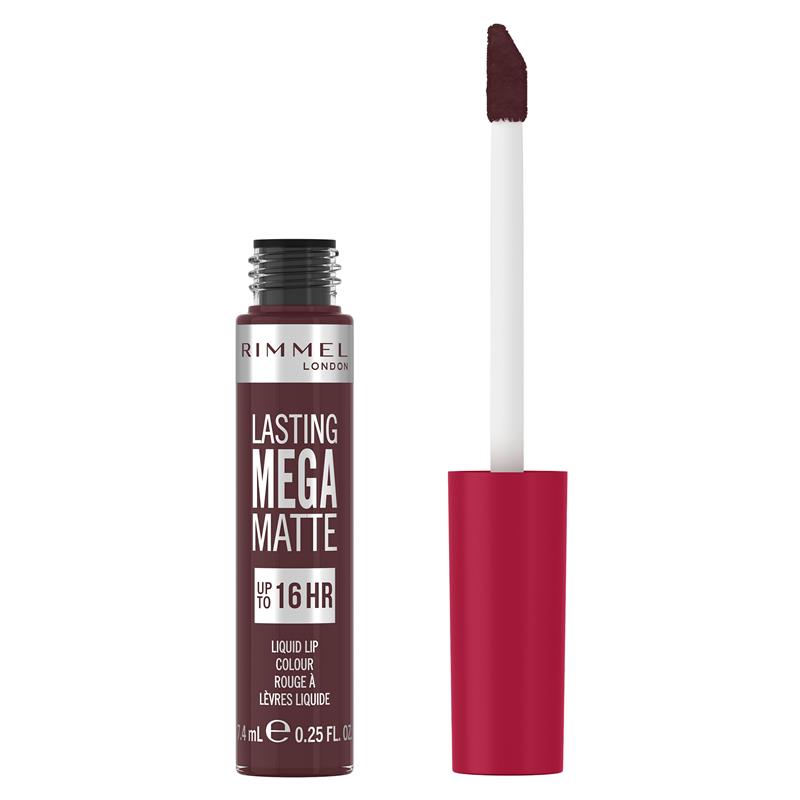 Load image into Gallery viewer, Rimmel London Mega Matte Liquid Lip 910 Plum This Show
