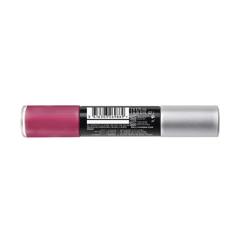 Load image into Gallery viewer, Sally Hansen Miracle Gel Dual Ended Nail Polish Brewberry 7ml
