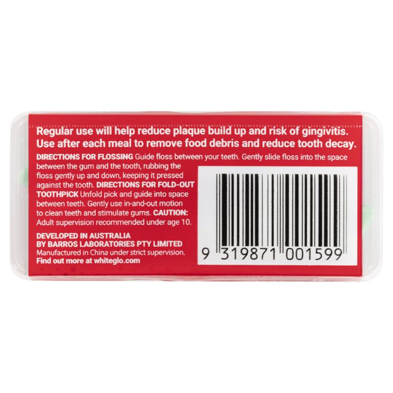 Load image into Gallery viewer, White Glo Flossers Travel 14 Pack
