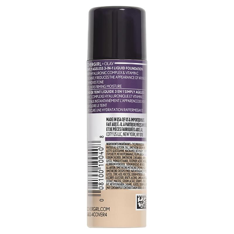 Load image into Gallery viewer, Covergirl Olay Simply Ageless 3in1 Liquid Foundation Natural Beige
