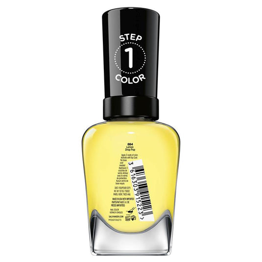 Sally Hansen Miracle Gel Nail Polish Lemon Drop Pop 14.7ml Limited Edition