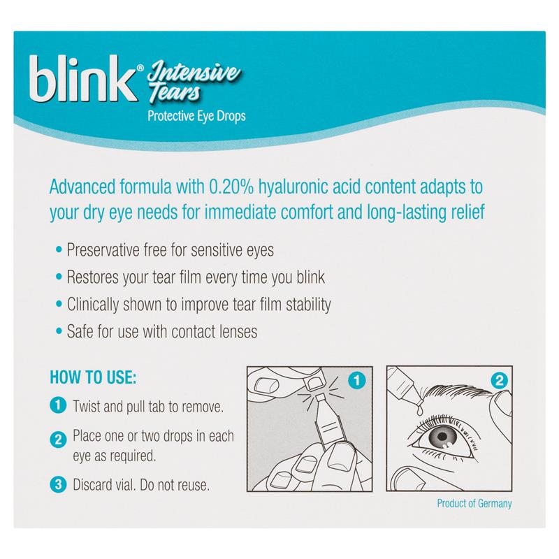 Load image into Gallery viewer, Blink Intensive Tears 0.4 x 20 Vials
