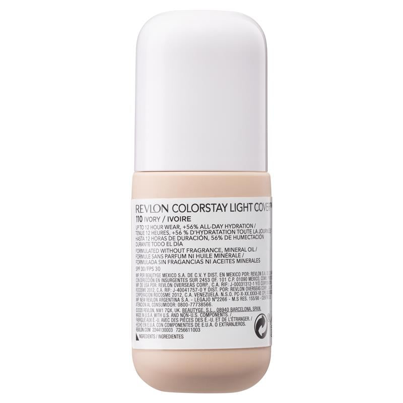 Load image into Gallery viewer, Revlon Colorstay Light Cover Foundation Ivory

