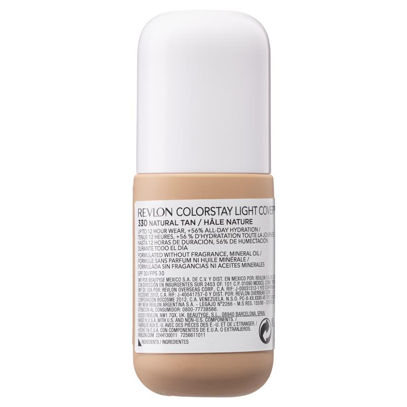 Load image into Gallery viewer, Revlon Colorstay Light Cover Foundation Natural Tan
