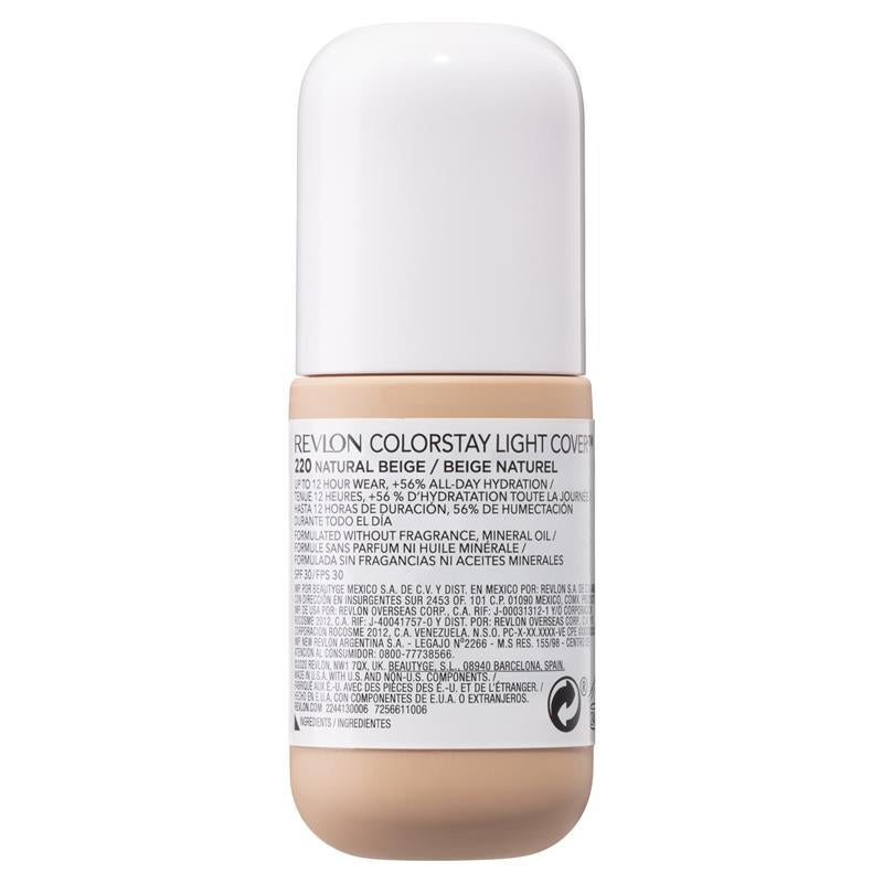 Load image into Gallery viewer, Revlon Colorstay Light Cover Foundation Natural Beige
