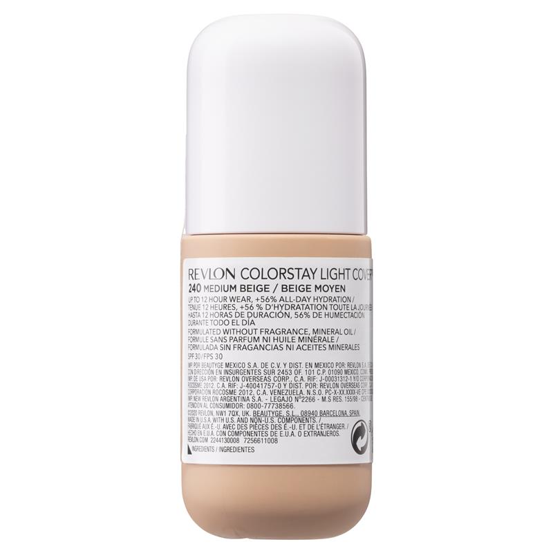 Load image into Gallery viewer, Revlon Colorstay Light Cover Foundation Medium Beige
