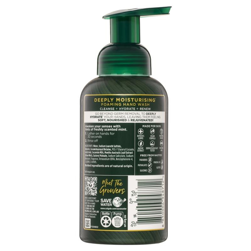 Load image into Gallery viewer, Palmolive Skin Food Foaming Hand Wash Native River Mint 400ml
