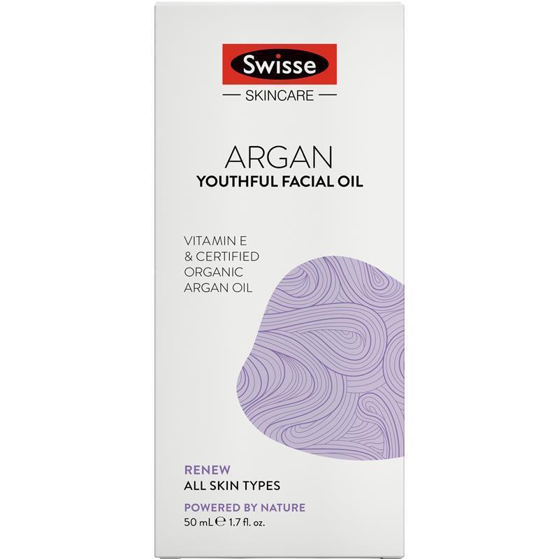 Load image into Gallery viewer, Swisse Skincare Argan Youthful Facial Oil 50ml
