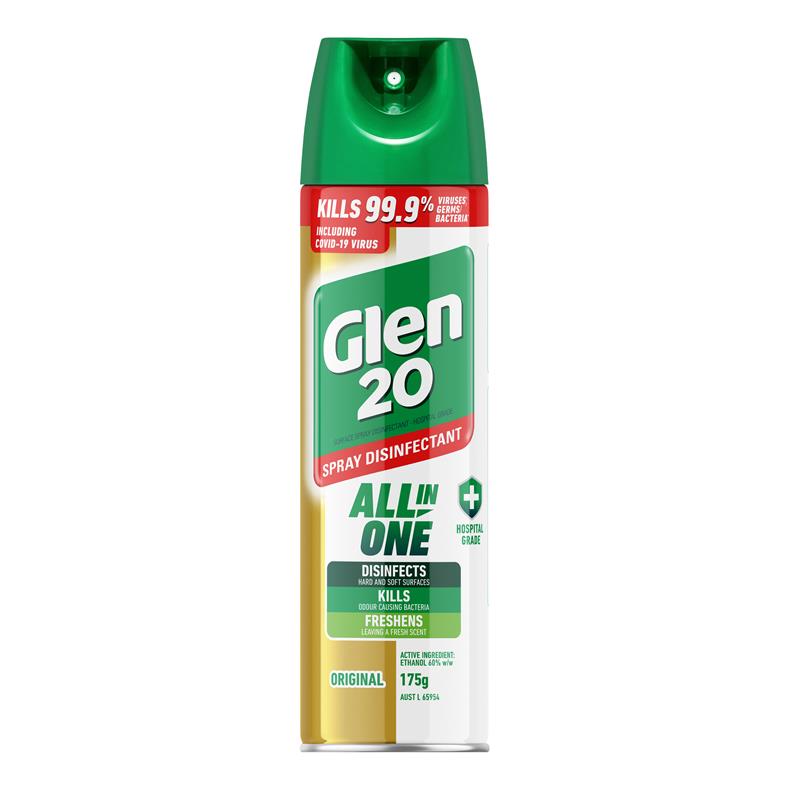 Load image into Gallery viewer, Glen 20 Surface Spray Disinfectant 175g
