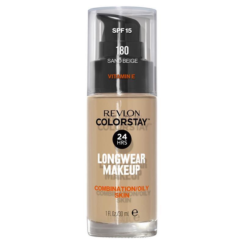 Load image into Gallery viewer, Revlon Colorstay Makeup Foundation For Combination/Oily Skin Sand Beige
