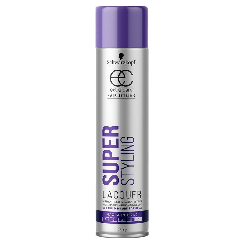 Load image into Gallery viewer, Schwarzkopf Extra Care Super Styling Lacquer Extreme Hold 250g
