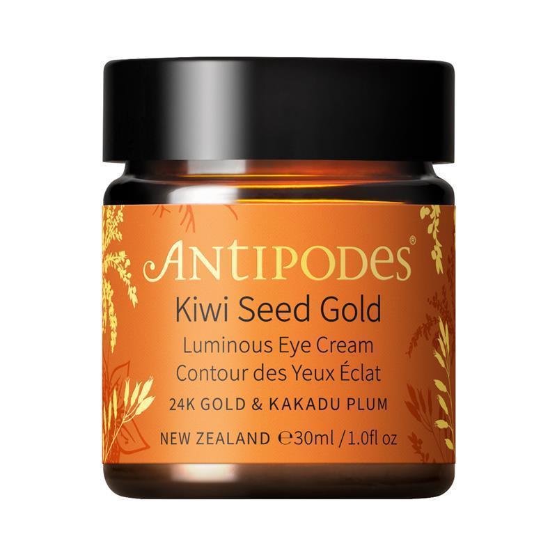Load image into Gallery viewer, Antipodes Kiwi Seed 23k Gold Eye Cream 30ml
