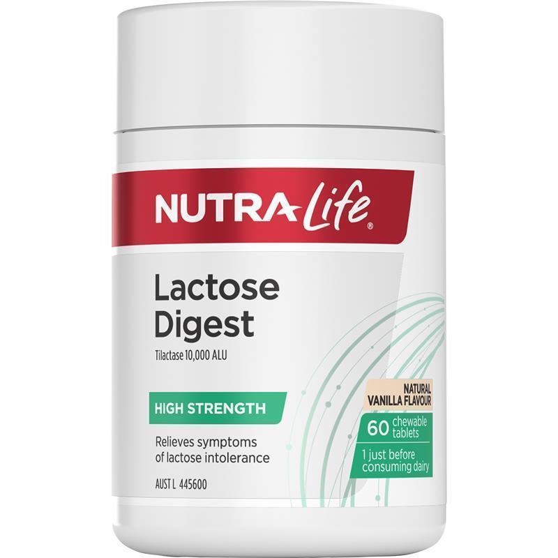 Load image into Gallery viewer, Nutra-Life Lactose Digest 60 Chewable Tablets
