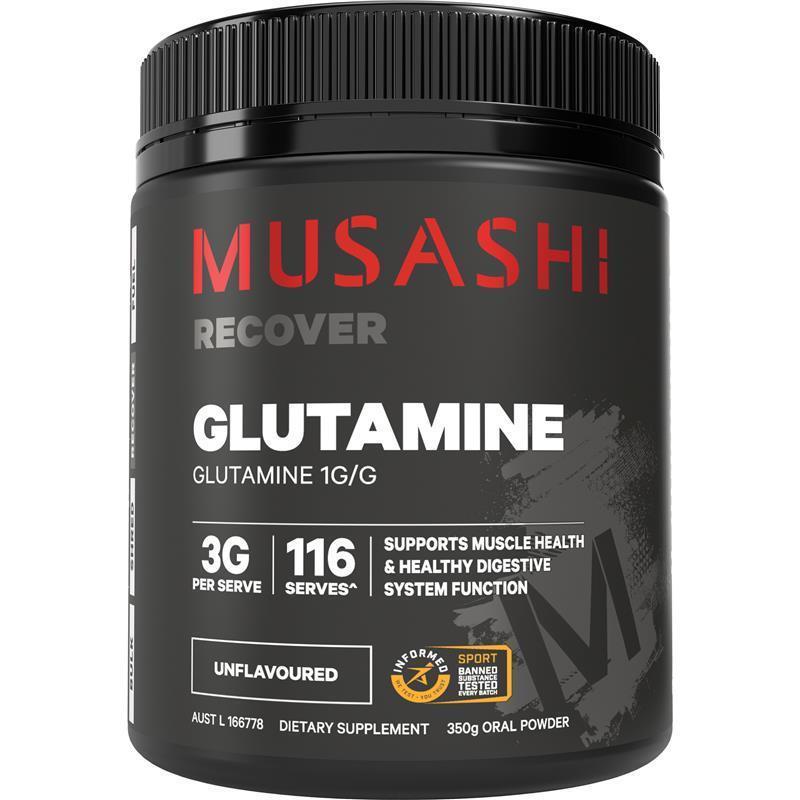 Load image into Gallery viewer, Musashi Glutamine Unflavoured 350g
