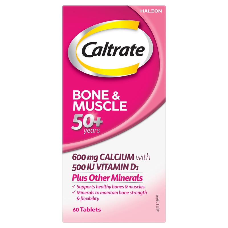 Load image into Gallery viewer, Caltrate Bone &amp; Muscle 50+ 60 Tablets
