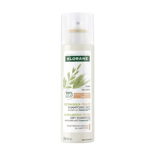 Klorane Dry Shampoo With Oat & Ceramide Dark Hair 150ml
