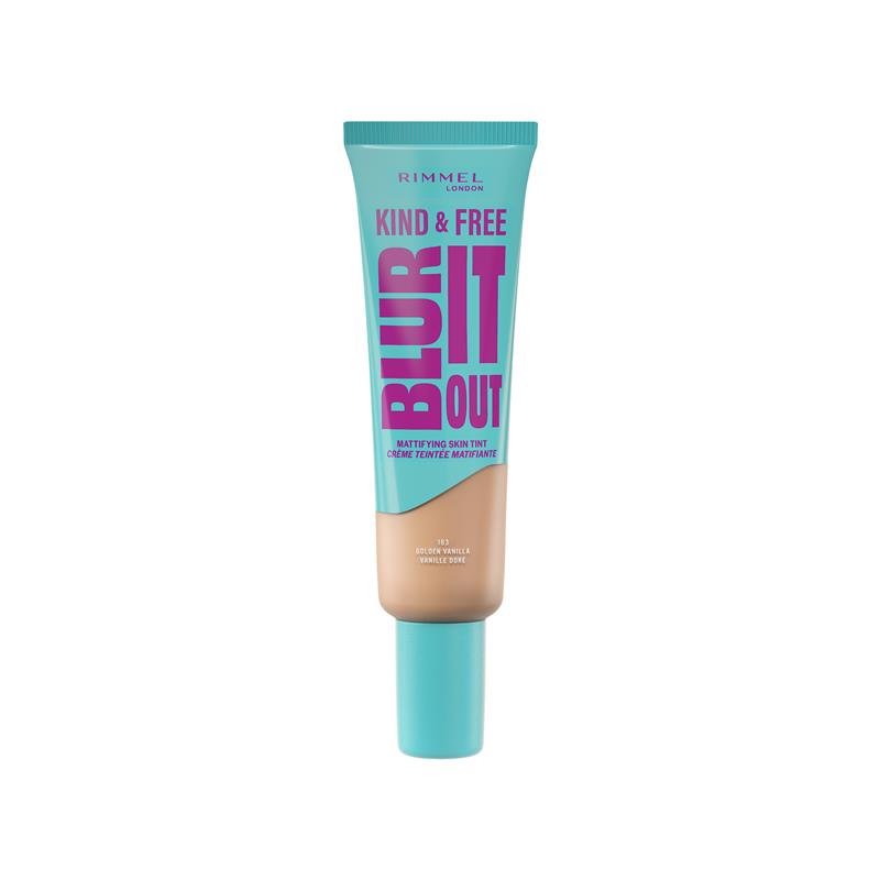 Load image into Gallery viewer, Rimmel Kind &amp; Free Blur It Out Mattifying Skin Tint 163 Golden Vanilla
