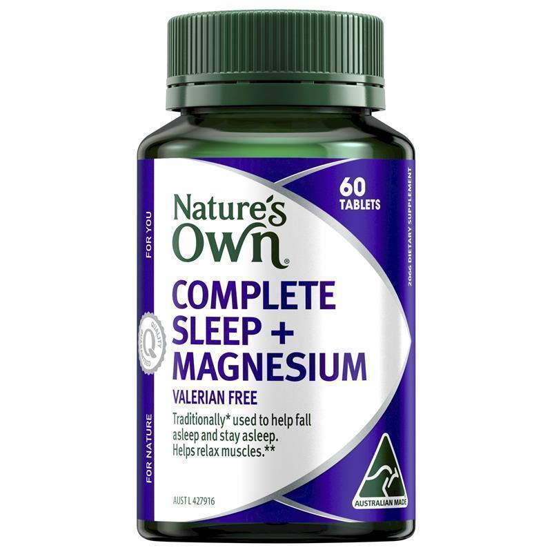 Load image into Gallery viewer, Nature's Own Complete Sleep + Magnesium 60 Tablets
