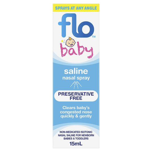 FLO Baby Saline Nasal Spray 15ml