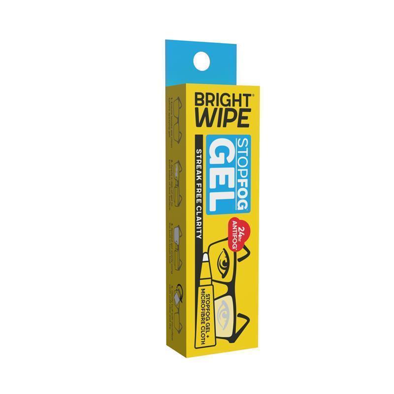 Load image into Gallery viewer, BrightWipe StopFog Gel 10g with Microfibre Cloth
