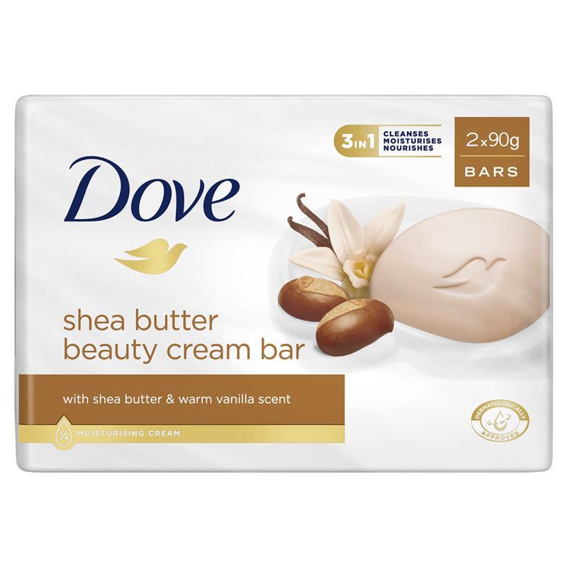 Load image into Gallery viewer, Dove Beauty Bar Shea Butter Vanilla 2 x 90g
