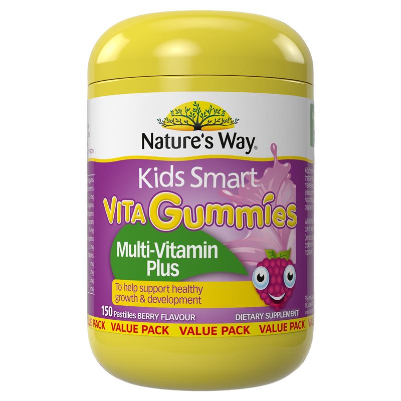 Load image into Gallery viewer, Nature's Way Kids Smart Vita Gummies Multi-Vitamin+ 150 Gummies Exclusive Size
