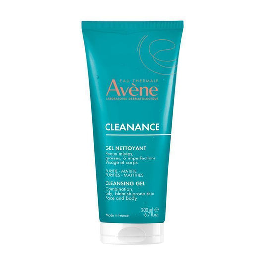 Avene Cleanance Cleansing Gel 200ml - Cleanser for Oily skin