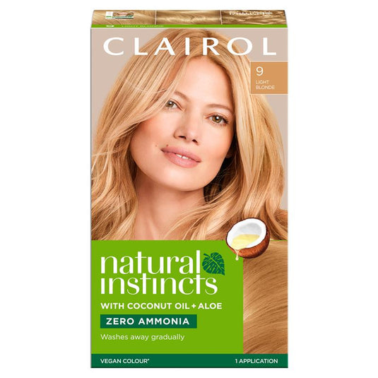 Natural Instincts 9 Sahara, Light Blonde Semi Permanent Hair Colour