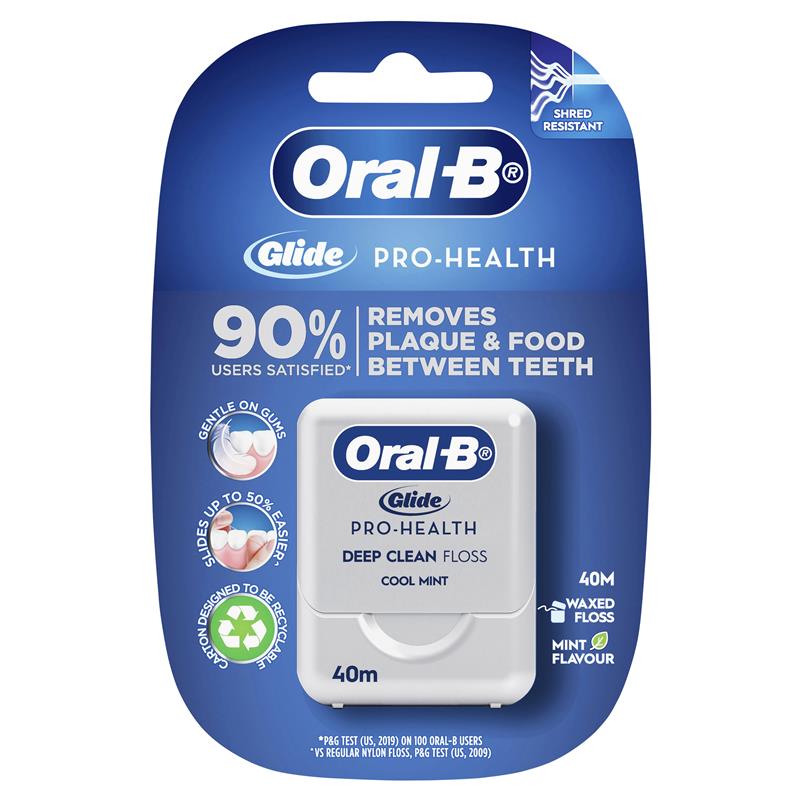 Load image into Gallery viewer, Oral B Glide Deep Clean Dental Floss 40m
