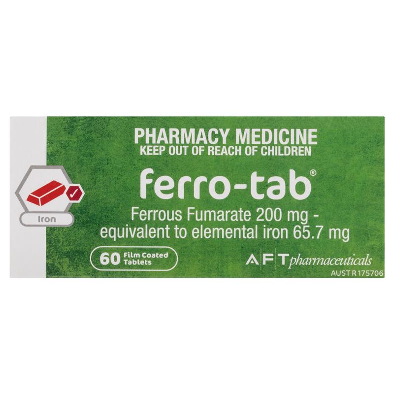 Load image into Gallery viewer, Ferro Tab 200mg 60 Tablets
