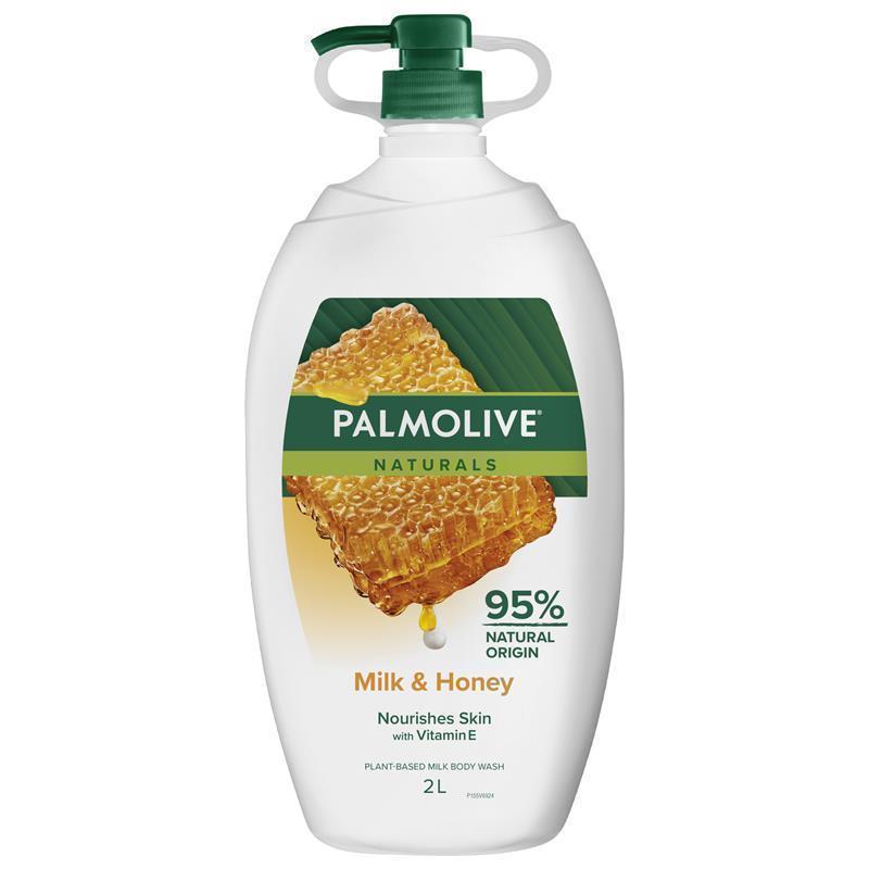 Load image into Gallery viewer, Palmolive Naturals Body Wash Milk &amp; Honey 2L
