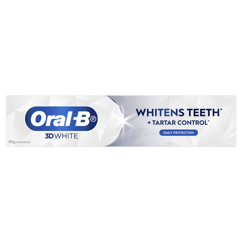 Load image into Gallery viewer, Oral B Toothpaste 3D White Strengthen Enamel 190g
