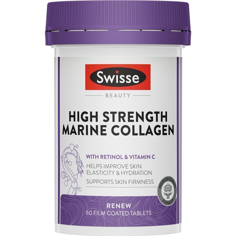 Load image into Gallery viewer, Swisse Beauty High Strength Collagen 60 Tablets
