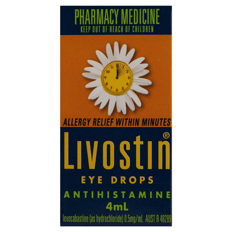 Load image into Gallery viewer, Livostin Antihistamine Allergy Eye Drops 4mL
