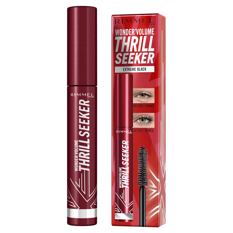 Load image into Gallery viewer, Rimmel Wonder Volume Thrill Seeker Mascara Black 8ml
