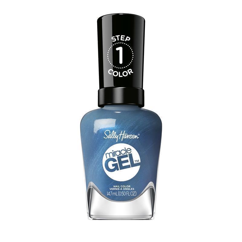 Load image into Gallery viewer, Sally Hansen Miracle Gel Nail Polish Distressed Denim 14.7ml
