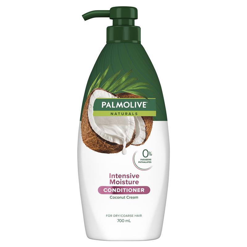 Load image into Gallery viewer, Palmolive Naturals Intensive Moisture for dry/coarse Hair Conditioner Coco cream &amp; Pure milk protein 700mL
