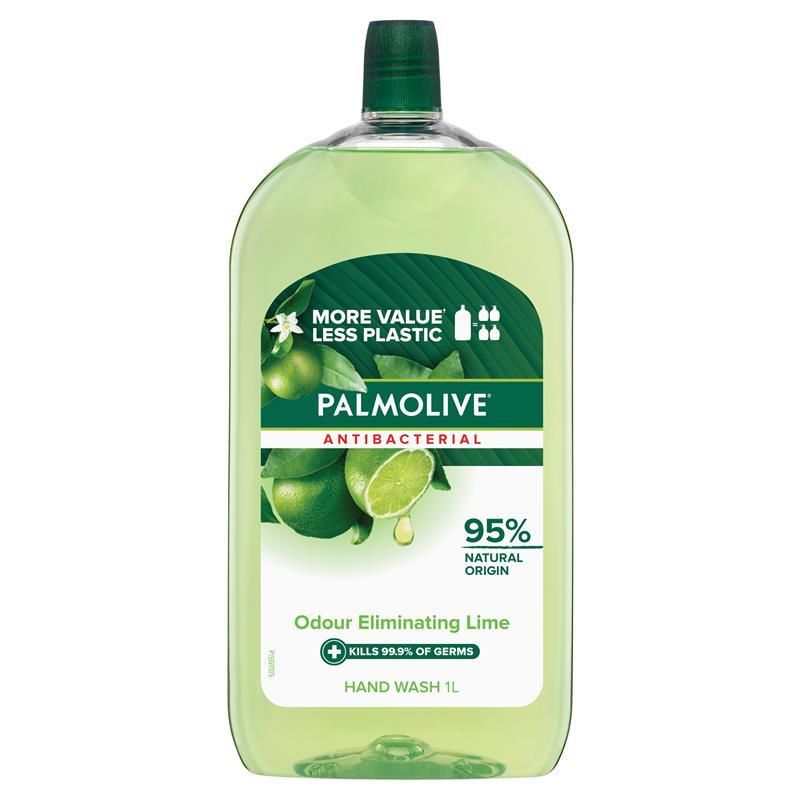 Load image into Gallery viewer, Palmolive Antibacterial Liquid Hand Wash Soap Lime Odour Neutralising Refill &amp; Save 1 Litre
