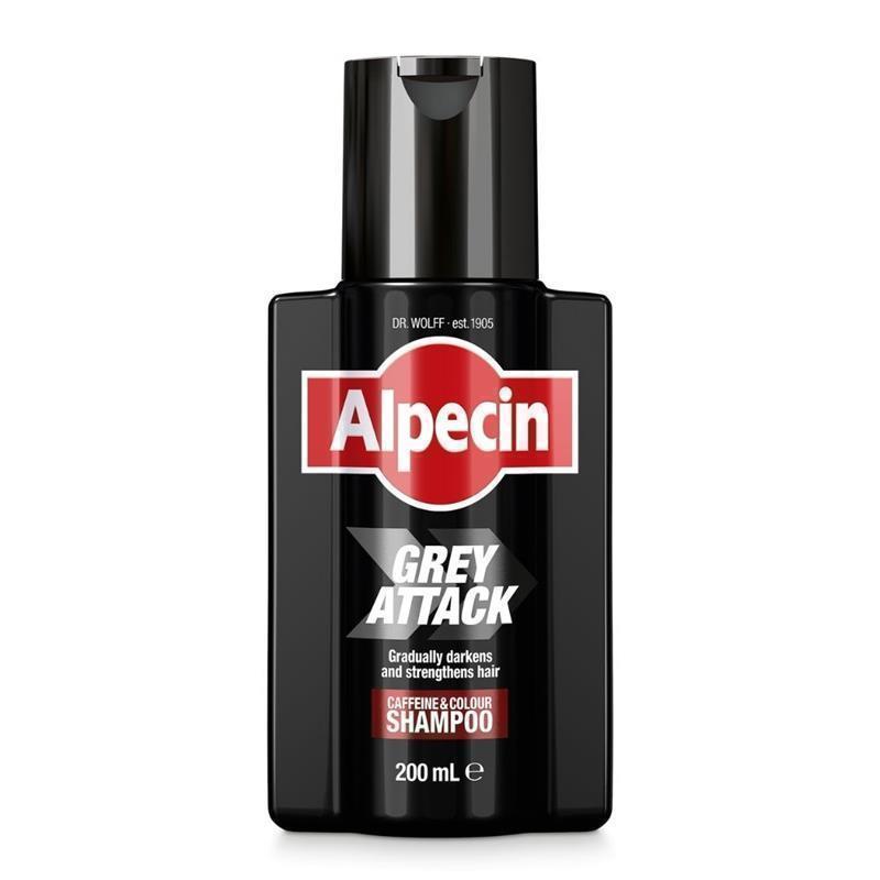 Load image into Gallery viewer, Alpecin Grey Attack Caffeine &amp; Colour Shampoo 200ml
