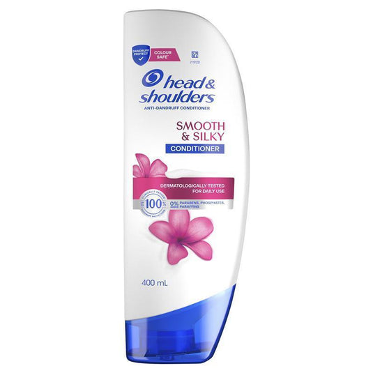 Head & Shoulders Smooth & Silky Anti-Dandruff Conditioner 400mL