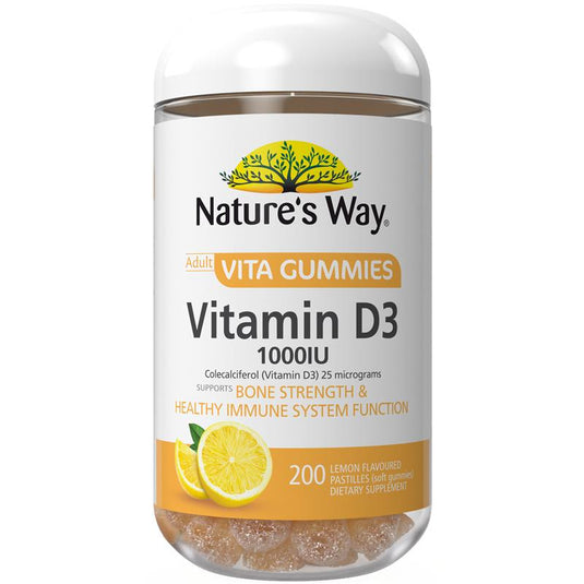 Nature's Way Adult Vita Gummies Vitamin D 200 Gummies Exclusive Size
