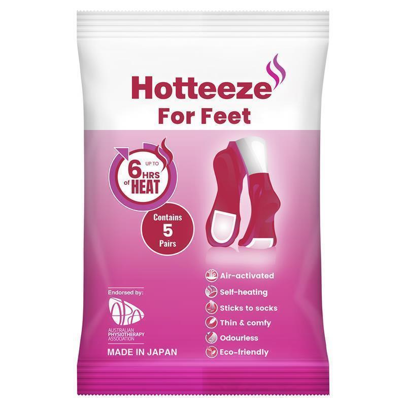 Load image into Gallery viewer, Hotteeze Heat Pads For Feet 5 Pairs
