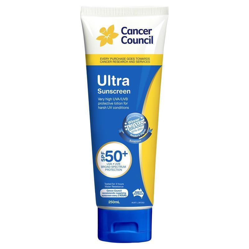 Load image into Gallery viewer, Cancer Council SPF 50+ Ultra 250ml Tube
