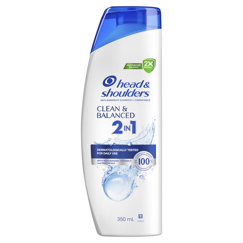 Load image into Gallery viewer, Head &amp; Shoulders Clean &amp; Balanced 2in1 Shampoo &amp; Conditioner 350ml
