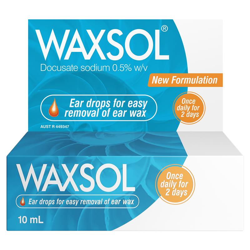 Load image into Gallery viewer, Waxsol Ear Drops 0.5% 10mL
