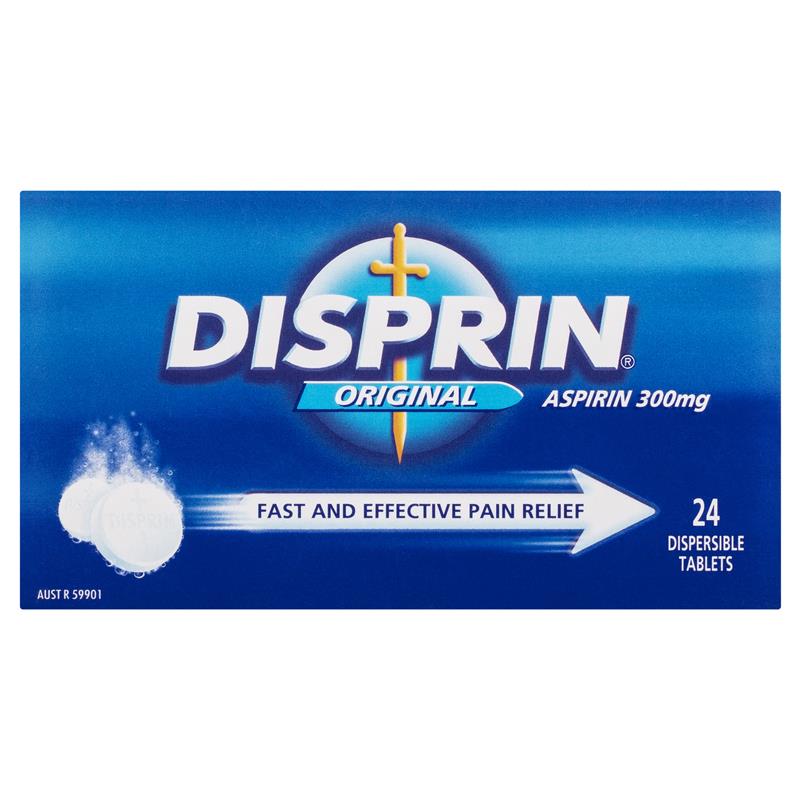 Load image into Gallery viewer, Disprin Soluble Direct Fast Acting Pain Relief Tablets 24 Pack
