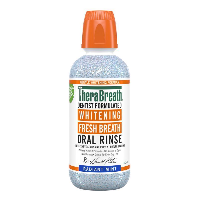 Load image into Gallery viewer, Therabreath Whitening Oral Rinse 473ml
